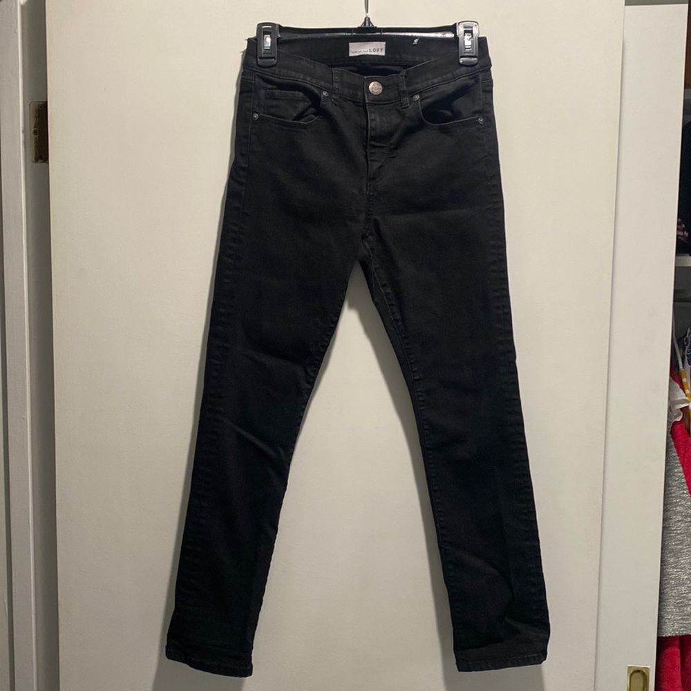 Loft - Black Jeans